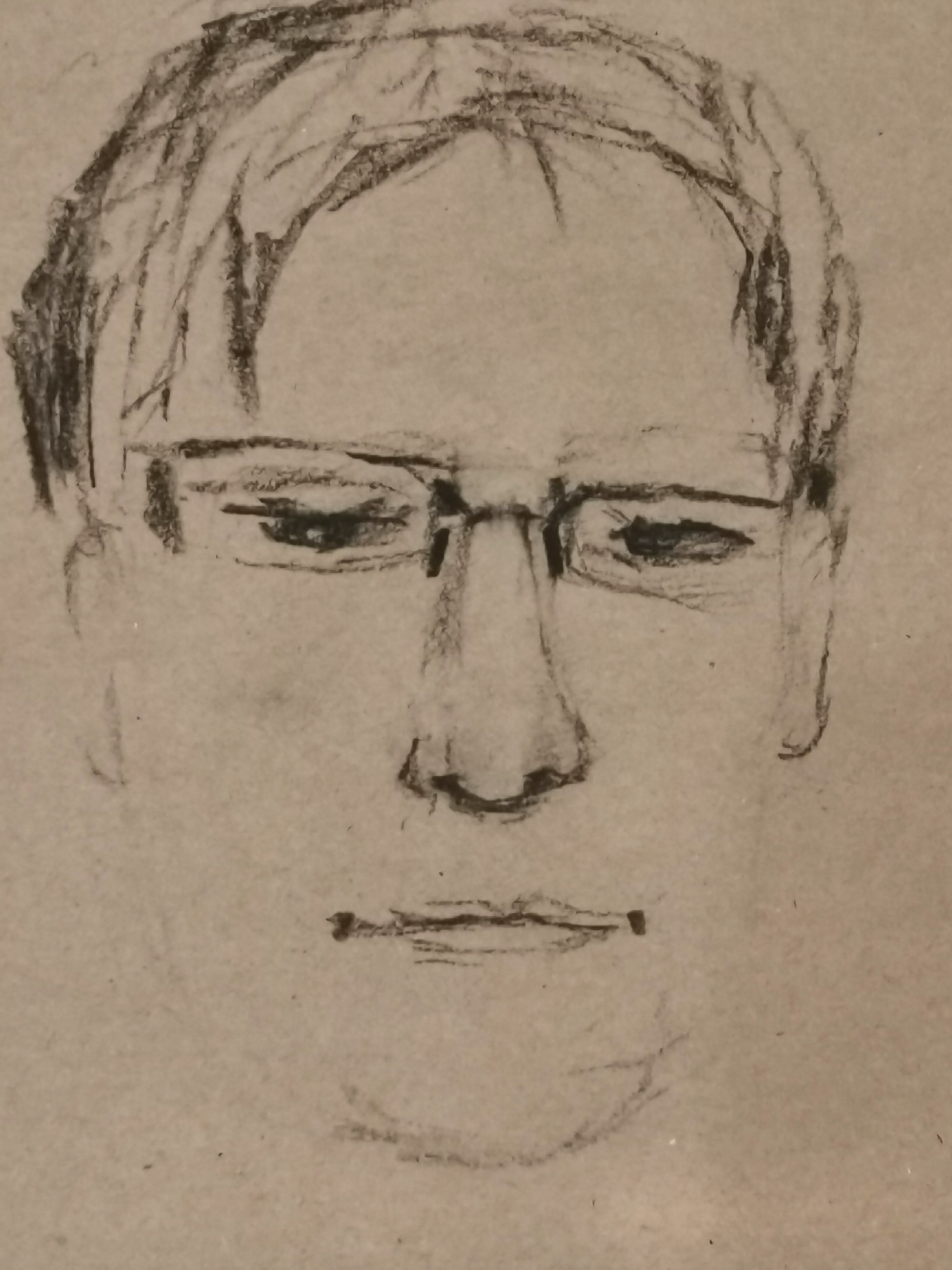 Portret węglowy